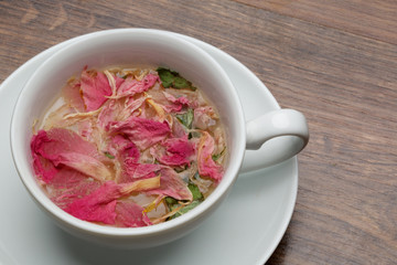 cup of roses tea