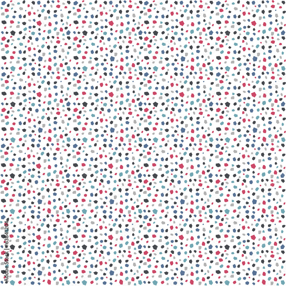Poster Confetti seamless pattern vector background