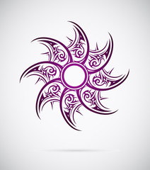 Fototapeta premium Ethnic design element