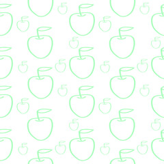 Background with Apples