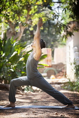 Yoga in nature.