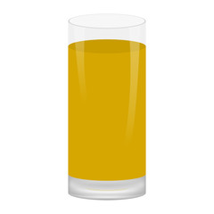 glass of apple juice