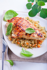 Grilled chicken breast