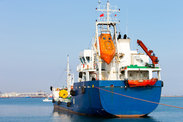 Naklejka premium Shipyard