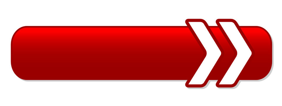 BLANK red web button (square icon symbol template)