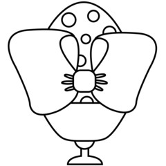 Vector illustration of Easter egg