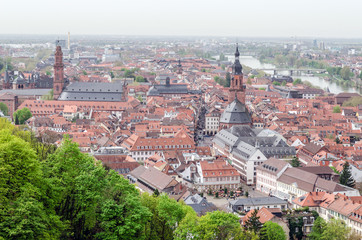 Heidelberg von Oben