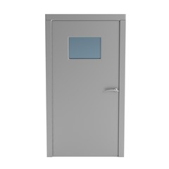 realistic 3d render of kitchen door