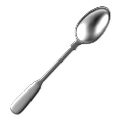 realistic 3d render of teaspoon