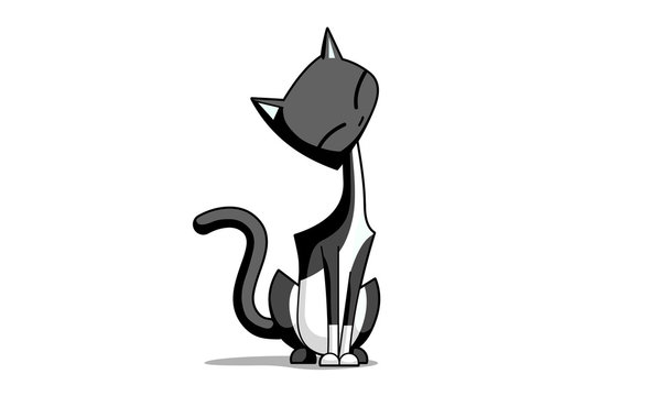Black Cat Character