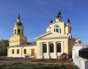 Moscow. The Church of holy mother. The village of Red.