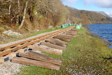 Railway maintenance.