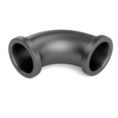 realistic 3d render of pipe