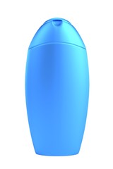 realistic 3d render of shampoo