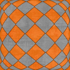 Checkered texture 3d background.
