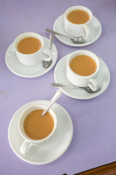 Burmese milk tea