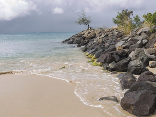 Beach 18 Rodney Bay Santa Lucia Caribbean