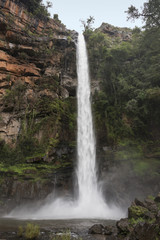 Fototapeta na wymiar lone creek falls waterfall near sabie in south africa