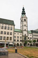 Fototapeta na wymiar Cathedral of Klagenfurt in Klagenfurt. Carinthia. Austria