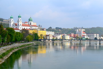 Naklejka premium Passau Dreiflüssestadt