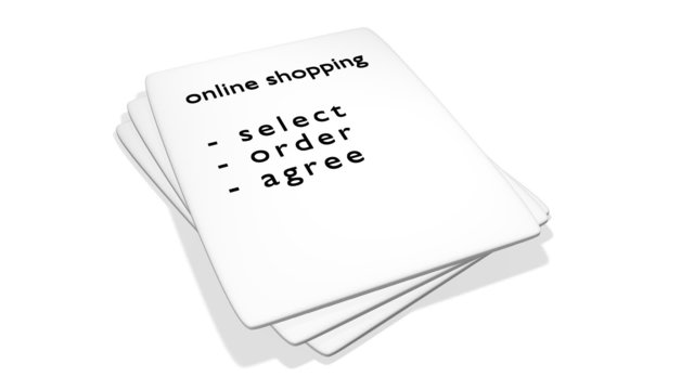 online shopping - be happy