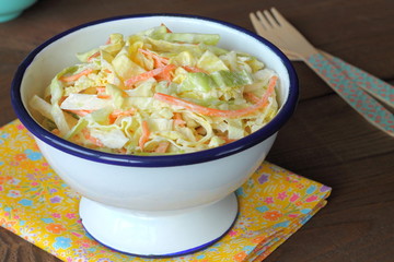 Coleslaw salad