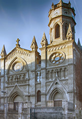 Fototapeta na wymiar Catholic Church in the city of Palencia Spain