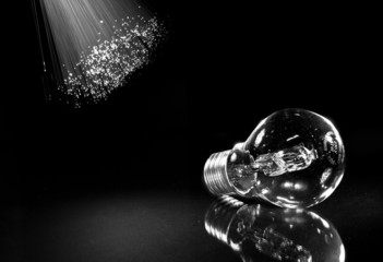 lampadina alla velocità della fibra