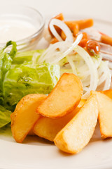 Matjes with Potatoes and Mayonnaise