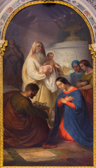 Naklejka premium Venice - Paint of Presentation of Jesus in the Temple