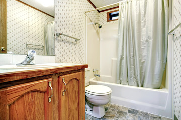 Bathroom interior.