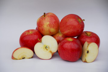 Naklejka na ściany i meble Red delicious apples