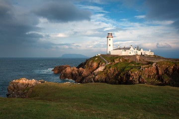 Fanad Head Lighthouse, Ireland - obrazy, fototapety, plakaty