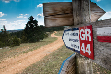Chemin de randonnée, Lozère