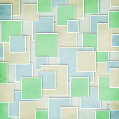 Abstract geometric tiles pattern