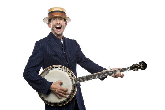 Crazy banjo man