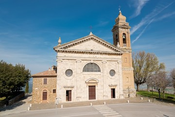 santuario della  SS Madonna del soccorso- Montalcino