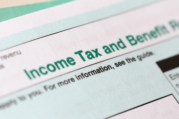 Income tax form