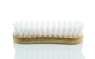 clothes cleaning brush isolated