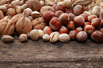 various nuts