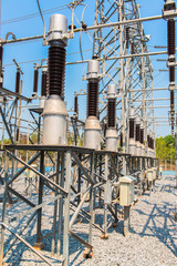 Power station for making electric energy