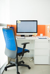 Empty workplace