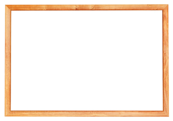 simple narrow wooden picture frame