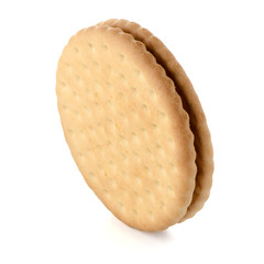 Sandwich biscuits with chocolate filling