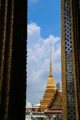 Galuda stupa at the Grand Palace, Bangkok Thailand