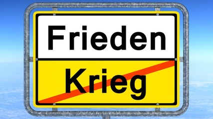 Frieden - Krieg
