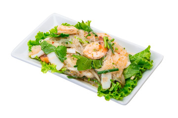 Glass noodle with shrimps