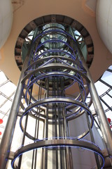 Obraz premium cylindre futuriste