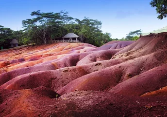 Foto op Canvas Chamarel.Mauritius © Konstantin Kulikov