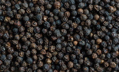 Black pepper background
